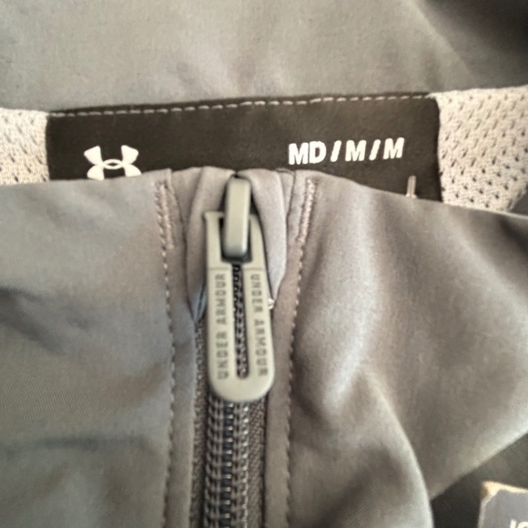 Under Armour NWT ladies loose fit lightweight jacket two tone grey size M - Picture 12 of 16